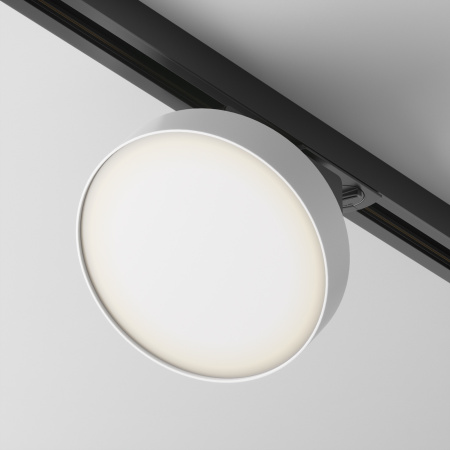 картинка Трековый светильник однофазный 220V светодиодный Zon TR043-1-12W4K-W от магазина BTSvet