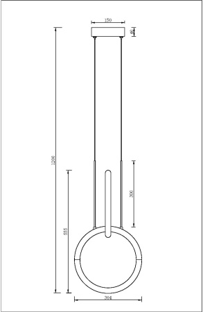 картинка Подвесной светильник Node MOD165PL-L18G3K от магазина BTSvet