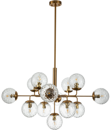 картинка Люстра потолочная на штанге Cocoon V000121 (11008/13P Brass) от магазина BTSvet