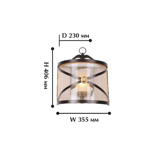 картинка Бра Capella 1145-1W от магазина BTSvet