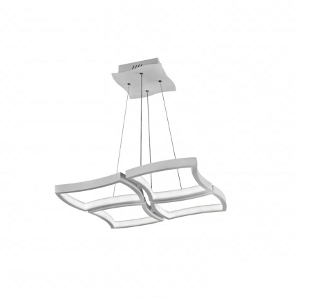 Подвесной светильник светодиодный диммируемый с пультом Roomy 8196-4-D-T WH