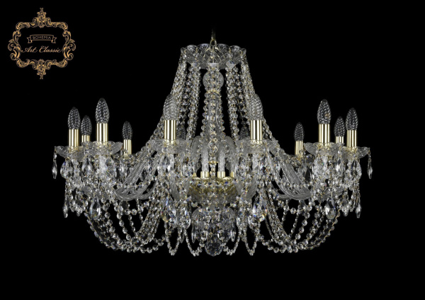 Хрустальная подвесная люстра 11.11.12.300.Gd.Sp