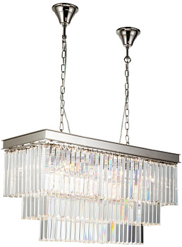 Подвесная люстра хрустальная Triumph 6119-800 NICKEL