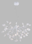 картинка Подвесная люстра EVITA SP63 WHITE/TRANSPARENT от магазина BTSvet