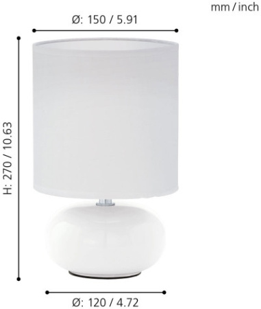 картинка Настольная лампа Trondio 93046 от магазина BTSvet