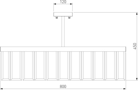 картинка Потолочная люстра Eclipse 358/8 от магазина BTSvet