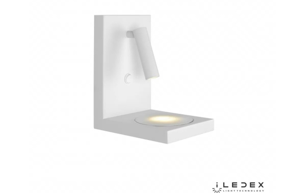 картинка Бра светодиодное с выключателем iCharge 1831A WH от магазина BTSvet