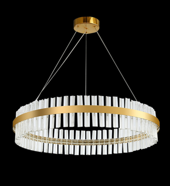 картинка Подвесная люстра светодиодная хрустальная с пультом и управлением смартфоном регулировка яркости цветовой температуры ночной режим и таймер INNOVATION STYLE 83011 от магазина BTSvet