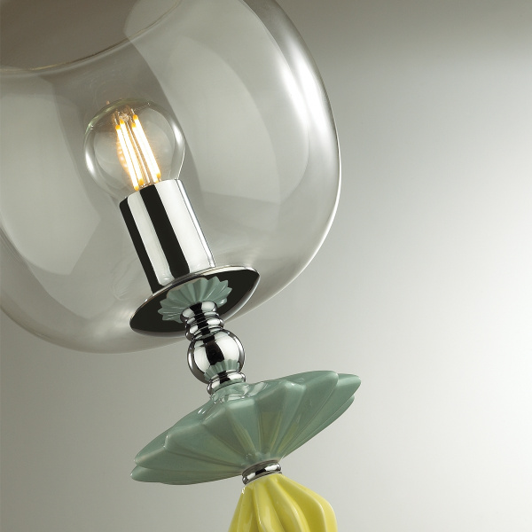 картинка Интерьерная настольная лампа с выключателем Bizet 4893/1T от магазина BTSvet