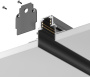 картинка Шинопровод 1м Gravity встраиваемый черный Busbar trunkings Gravity TRX010-421B от магазина BTSvet