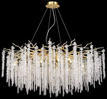 Подвесная люстра хрустальная