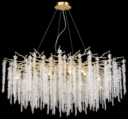 Подвесная люстра хрустальная