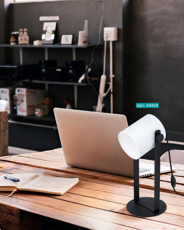 картинка Интерьерная настольная лампа с выключателем Hornwood 1 43428 от магазина BTSvet