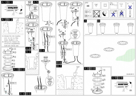 картинка Встраиваемый светильник уличный Riga 86189 от магазина BTSvet