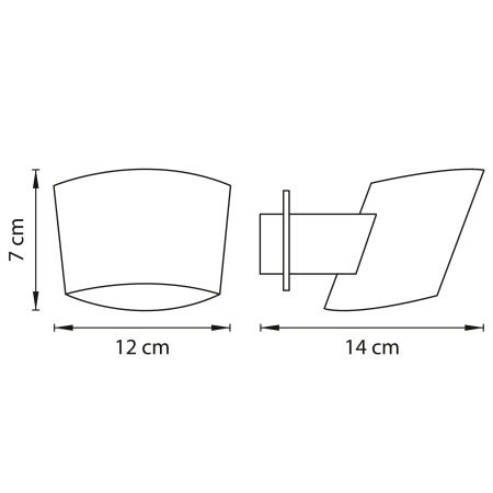 картинка Настенный светильник SIMPLE LIGHT 803610 от магазина BTSvet