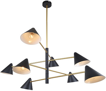 Потолочная люстра на штанге Trikoniya 3089-8P