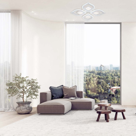 картинка Потолочная люстра Hydria 10227/4 LED*95W White от магазина BTSvet