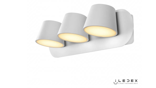 картинка Спот светодиодный Flexin W1118-3AS WH от магазина BTSvet