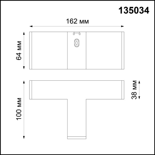 картинка Соединитель Ratio 135034 от магазина BTSvet