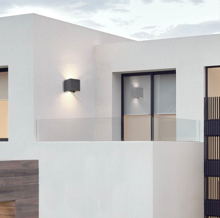 картинка Светодиодный настенный светильник уличный Fulton O572WL-L6B от магазина BTSvet