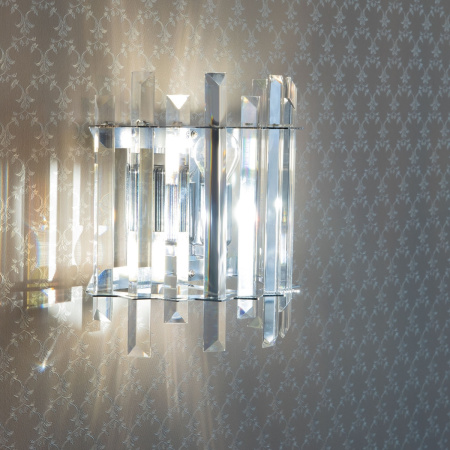 картинка Бра хрустальное Хром Ингвар CL334321 от магазина BTSvet