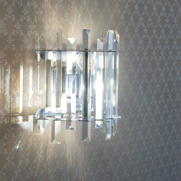 картинка Бра хрустальное Хром Ингвар CL334321 от магазина BTSvet