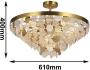 картинка Потолочная люстра Vesuvius 2905-10P от магазина BTSvet