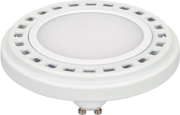 Лампа AR111-UNIT-GU10-15W-DIM Warm3000 (WH, 120 deg, 230V) (Arlight, Металл) 026890