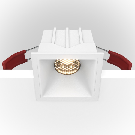 картинка Встраиваемый светильник Alfa LED DL043-01-10W3K-D-SQ-W от магазина BTSvet