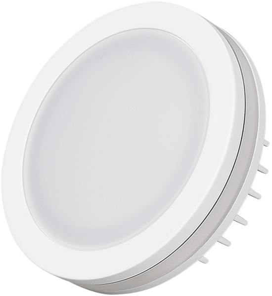 Светодиодная панель встраиваемая LTD-85SOL-5W Warm White (Arlight, IP44 Пластик, 3 года) 017988