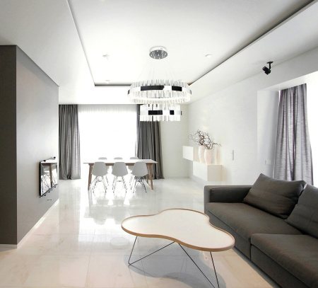 картинка Подвесная люстра хрустальная светодиодная с пультом и управлением смартфоном регулировка цветовой температуры и яркости ночной режим и таймер INNOVATION STYLE 83005 от магазина BTSvet