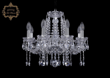 Хрустальная подвесная люстра 11.12.8.165.Cr.Sp