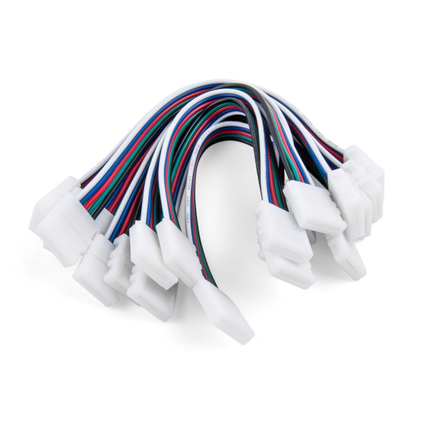 картинка Коннектор для лент 5050+5050 24V 60Led 14,4W IP20 RGBW, 5050 24V 60Led 14,4W IP20 RGBW гибкий двусторонний (10pkt) от магазина BTSvet