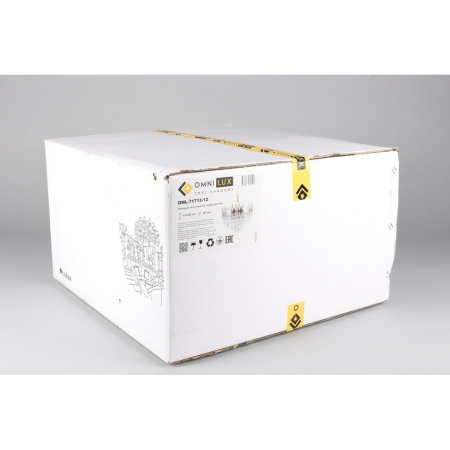 картинка Подвесная люстра хрустальная Riposto OML-71713-12 от магазина BTSvet