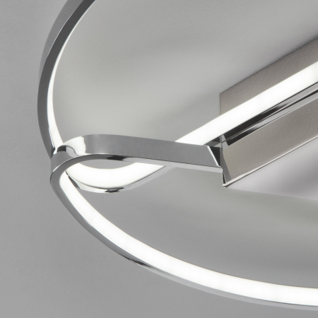 картинка Потолочная люстра светодиодная с пультом регулировкой яркости и цветовой температуры ночной режим Kristo 90232/3 от магазина BTSvet