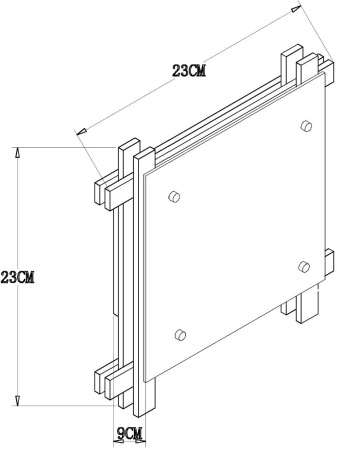 картинка Потолочный светильник A6462PL-1CK от магазина BTSvet