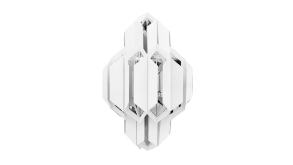 Настенный светильник Piramid  LDW 6021-2 WT+CHR