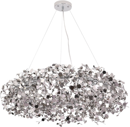 картинка Подвесная люстра Crystal Lux GARDEN GARDEN SP9 D800 CHROME от магазина BTSvet