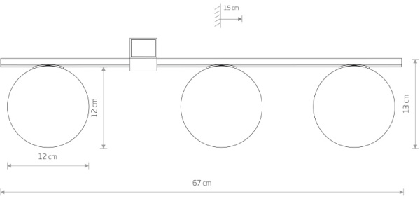 картинка Потолочный светильник Nowodvorski Pik 10301 от магазина BTSvet