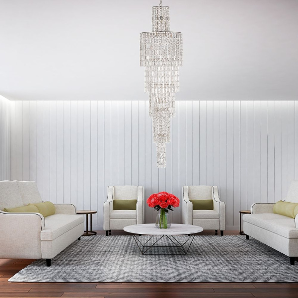 картинка Каскадная хрустальная люстра Valencia Valencia E 1.11.50.501 N от магазина BTSvet