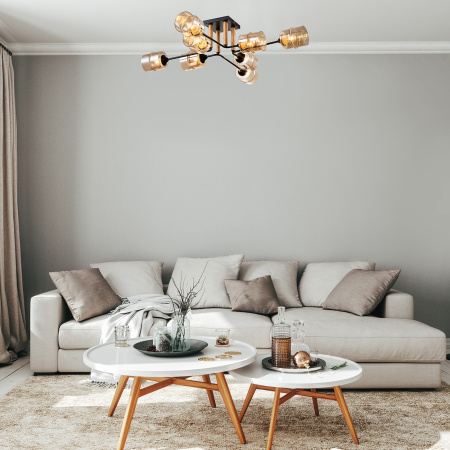 картинка Потолочная люстра на штанге Escada Mondrian 699/8P от магазина BTSvet