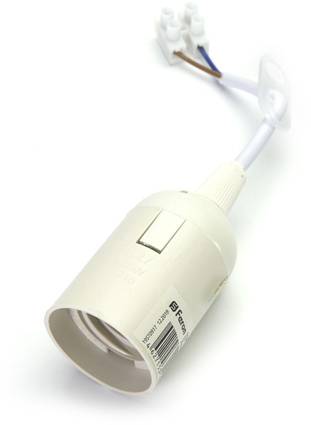 Патрон E27 подвесной, 230V, LH108 41033