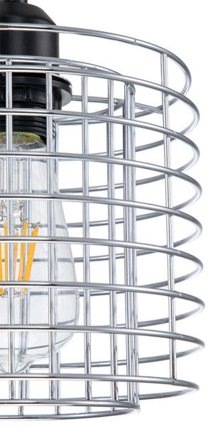 картинка Подвесной светильник Grid 10190/1S E27*40W Chrome от магазина BTSvet