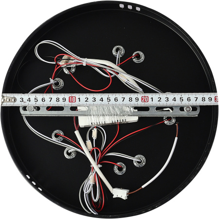 картинка Потолочная светодиодная люстра с пультом и управлением смартфоном 120W Singl INNOVATION STYLE 83042 BLACK от магазина BTSvet