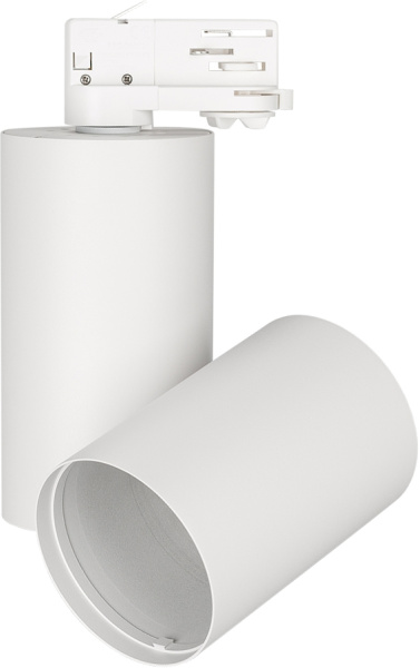 Корпус SP-POLO-TRACK-4TR-TURN-R85 (WH, 1-3, 350mA) (Arlight, IP20 Металл, 3 года) 024231