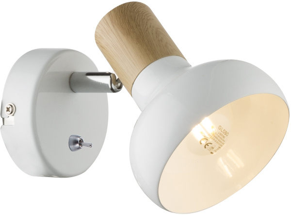 Спот Lorena 7052-701 1 х Е14 40 Вт поворотный с выключателем