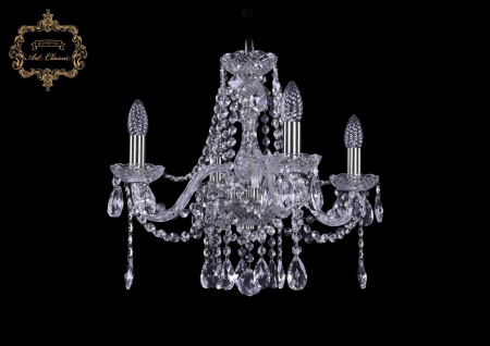 Хрустальная подвесная люстра 11.12.4.165.Br.Sp