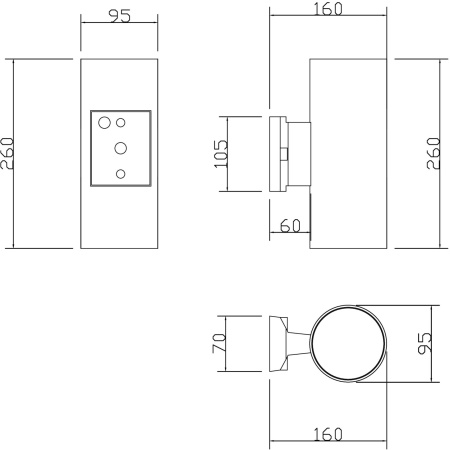 картинка Архитектурная подсветка Rando O419WL-02GR IP 54 от магазина BTSvet