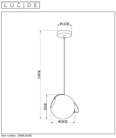 картинка Подвесной светильник Jazzlynn 25405/20/65 от магазина BTSvet