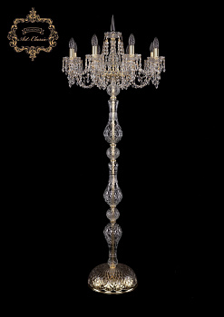 Хрустальный торшер 13.23.8.200.h-160.Gd.Dr